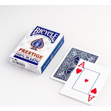 Bicycle® Prestige Rider Back 100% Plastik Jumbo Endeks Oyun Fiyatı