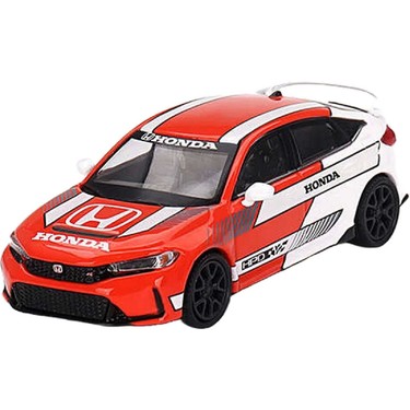 ミニカー 1/18 Honda Civic Type R 2023 #1 pace car Mini GT 1:64 Diecast Honda Civic Type R 2023 Pace Car Red Fiyatı