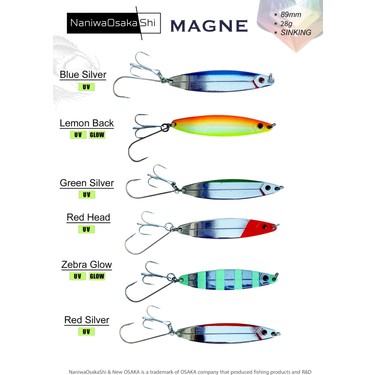 NaniwaOsakashi Nanıwaosakashı Magne Kaşık 8,9cm 28GR Zebra Fiyatı