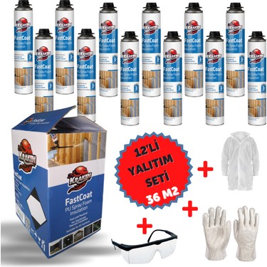 Kraken Poliüretan Isı ve Ses Yalıtım Köpük 12 ADETX930GR Fiyatı