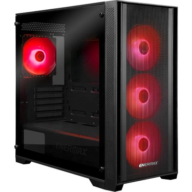 yel×BK☆SN9 Enermax Starryfort SF70F Argb Temperli Cam USB 3.0 Mid Tower Fiyatı