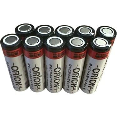 10 Adet 18650P 3.7V 2450 Mah 12C Li-Ion Pil Fiyatı