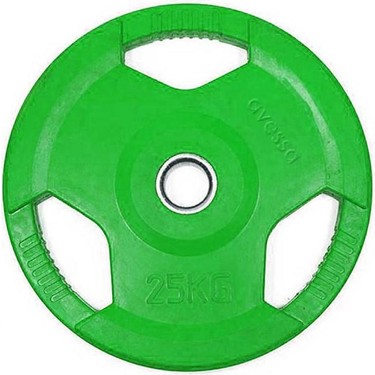 Avessa 25 kg Olimpik Kauçuk Plaka MB-12111 Yeşil Fiyatı
