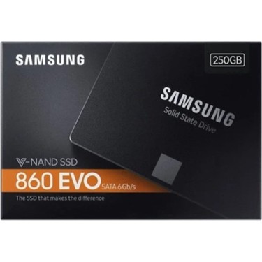 Samsung 860 Evo 250 GB Sata3 SSD HDD Fiyatı - Taksit Seçenekleri
