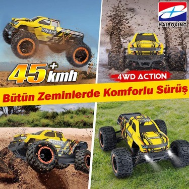 HAIBOXING 1/16TH Scale 4WD Brushless Truck Uzaktan Kumandalı Fiyatı