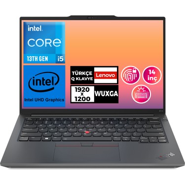 Lenovo Thinkpad E14 G5 I5-13420H 16GB 512GB SSD 14 W11P Fiyatı
