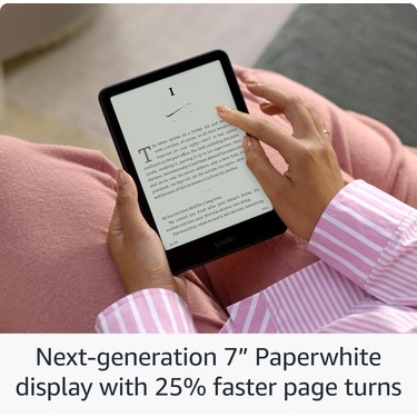 Amazon Kindle Paperwhite 6 (2024), 12. Nesil 7 inç 16 gb Kitabı