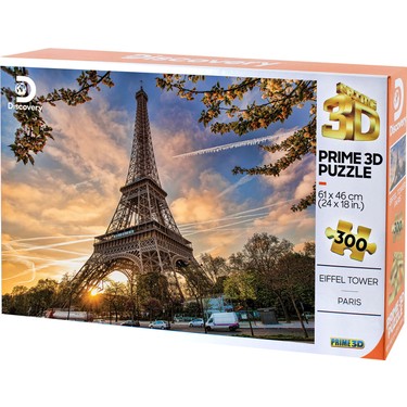 Prime 3D Discovery Eiffel Kulesi Yetişkin Puzzle 300 Parça Fiyatı