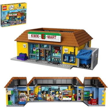 Lego Kwik E Mart LEGO Kwik-E-Mart Set With Simpsons Characters