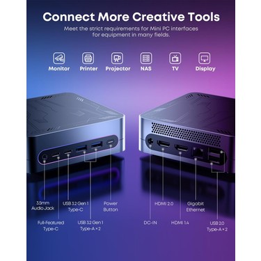 Chuwi Larkbox S Intel I3 1220P 16GB Ram 512GB SSD Windows 11 Fiyatı