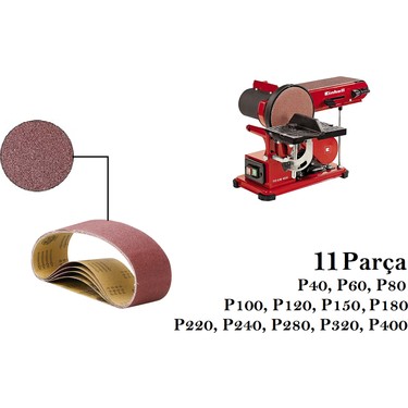 Venoa Einhell Tc Us 400 Uyumlu Bant Zımpara Kağıdı 11 Parça Fiyatı