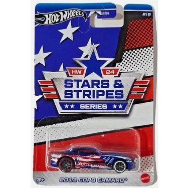【4台】ホットウィール　スターズ& ストライプス　1/64 2024年8月下旬発売予定】STARS and STRIPES（スターズ＆ストライプス ミニカー
