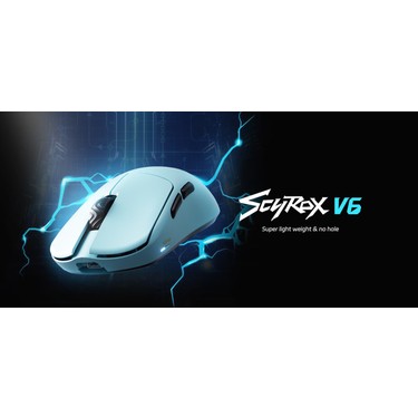 Scyrox V6 8000 Hz Kablosuz Oyuncu Mouse PAW3950 (Dongle Fiyatı