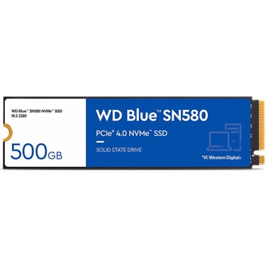 【新品未開封】WD Blue 500GB SATA SSD 4個セット Wd 500Gb Blue SN580 WDS500G3B0E PCIe Gen4 x4 Okuma 4000MB – Fiyatı