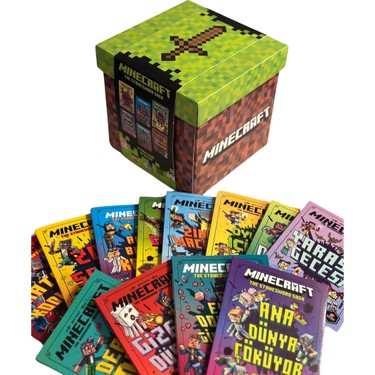 X-Libris Mega Minecraft Küpü 12 Kitap Set - Nick Eliopulos 9 Kitabı