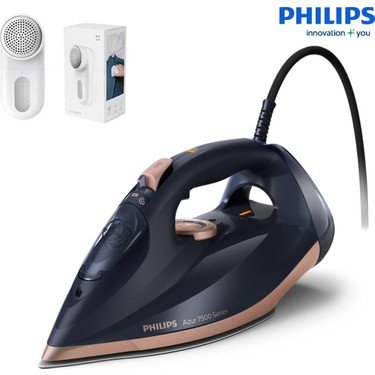 Philips 7500 Serisi Azur Buharlı Ütü 3200W, 55G/DK Sürekli Fiyatı