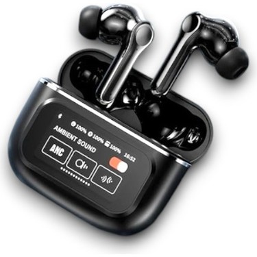 AirPods pro ワイヤレスイヤフォン 本体 ブラック L58 Siyah Ekranlı Airpods Pro Fiyatı - Taksit Seçenekleri