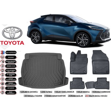 Toyota C-Hr 2025 Model Ses Sistemsiz Bagaj Havuzu Araca Özel Fiyatı