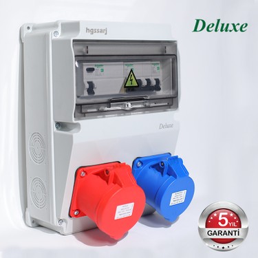 Hgsşarj Deluxe 22kW Trifaze 7,4kW Monofaze 5X32A + 3X32A + Fiyatı