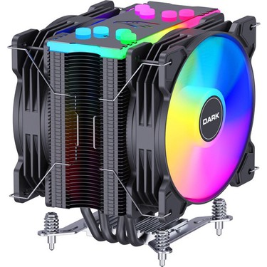 Dark Freezer X129 Intel & AMD Uyumlu, 2x ARGB LED Fanlı Kule Fiyatı