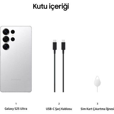 Samsung Galaxy S25 Ultra 512 GB 12 GB Ram (Samsung Türkiye Fiyatı