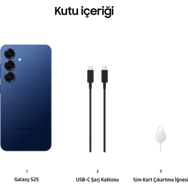 Samsung Galaxy S25 128 GB 12 GB Ram (Samsung Türkiye Fiyatı