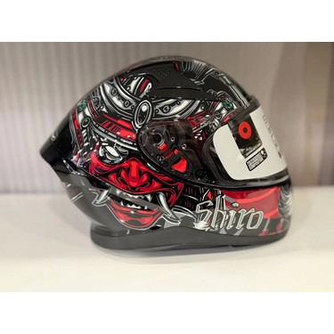 Kask Shıro Katana Sv Samurai Kırmızı/siyah Fiyatı