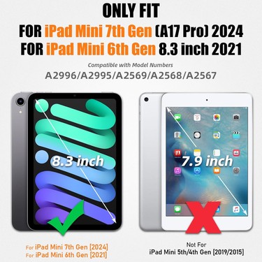 TEKNETSTORE Apple iPad Mini 7 (A17 Pro) Kılıf Askılı Yüksek Fiyatı