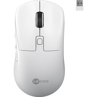 Lecoo WS216 Kablosuz 1600DPI 7 Tuşlu Optik Mouse Beyaz Fiyatı
