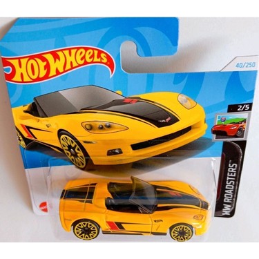 ミニカー Hot Wheels Chevrolet Corvette C6 1/2500 Hot Wheels Corvette C6 Oyuncak Araba Sarı Renkli Detaylı Fiyatı