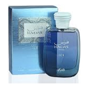 香水(ユニセックス) Rasasi Hawas ice 100ml Rasasi Hawas Ice EDP 100 ml Erkek Parfüm Akdeniz Esintisi Fiyatı