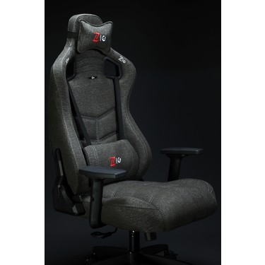 Zio Venom Jet Black Keten Profesyonel Oyuncu Koltuğu - 2D Fiyatı