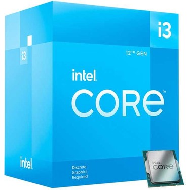 新品未開封 Intel Core i3-12100F BOX LGA1700 INTEL CORE i3-12100F 3.30GHZ 12MB 1700P 12.NESİL FANLI BOX Fiyatı