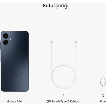 Samsung Galaxy A06 128GB 4gb Ram Sıyah Cep Telefon Fiyatı