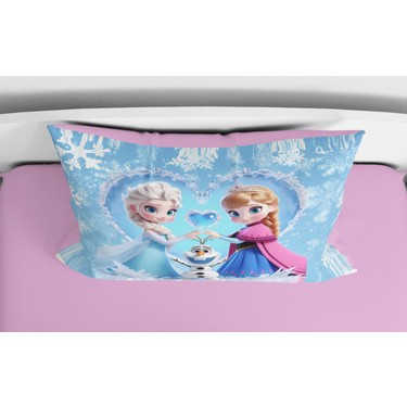 Erays Home Elsa ve Anna Frozen 3D Dijital Tek Kişilik Fiyatı