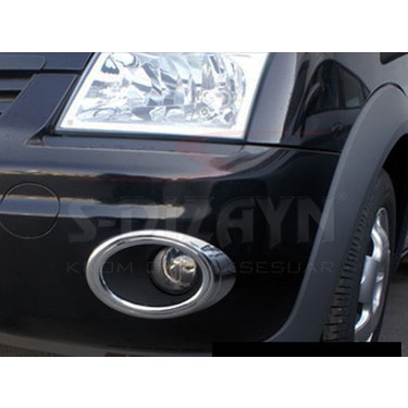 S-Dizayn Ford Connect Abs Krom Sis Farı Çerçevesi 2 Prç Fiyatı