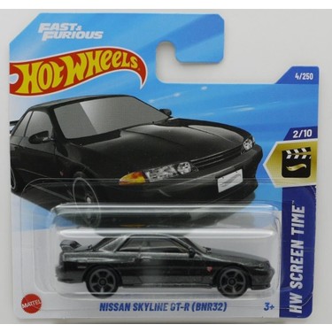Hot Wheels Nissan Skyline GT-R (BNR32) 1/64 Ölçekli Siyah Fiyatı