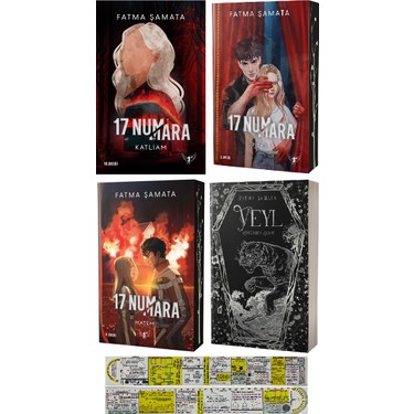 17 Numara Serisi / Veyl Kötülerin Şehri 4 Kitap Set / Kitabı