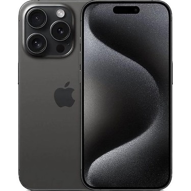 Yenilenmiş IPHONE 15 Pro 128GB -Siyah Titanyum(12 Ay Fiyatı