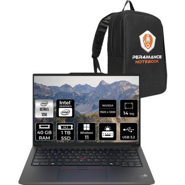 Lenovo Thinkpad E14 Gen 6 Core Ultra 5 125U Notebook 40GB Fiyatı