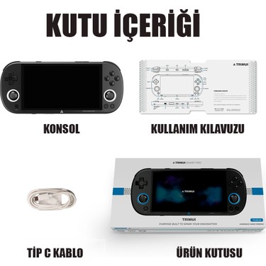 Trimui Smart Pro El Oyun Konsolu (128 GB Depolama) Fiyatı