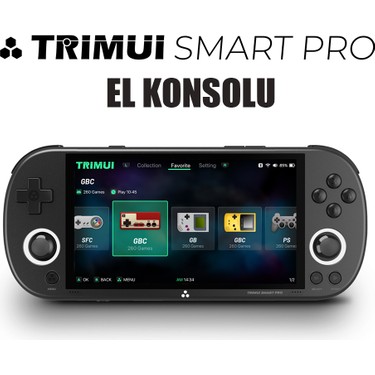 Trimui Smart Pro El Oyun Konsolu (128 GB Depolama) Fiyatı