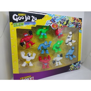 【絶版希少レア】 ジェイダトイズ・ 10台セット ルース品 1/64 10'lu Goo Jit Zu Süper Kahramanlar Elastik Yumuşak Oyuncak Fiyatı