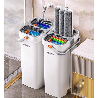Miyano M70 Plus Su Hazneli Mop Temizlik Seti Mikrofiber Fiyatı
