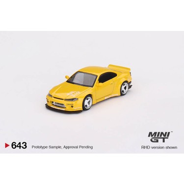 Mini GT: 1/64 Nissan Silvia (S15) Rocket Bunny Bronze Yellow Fiyatı