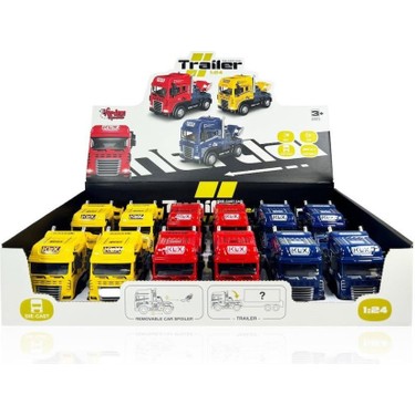 KLX600-345 Sürtmeli Işıklı Müzikli 1:24 Çekici (Tır Kafası) Fiyatı