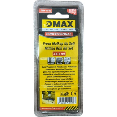 Dmax Freze Matkap Uç Seti 3 Parça Fiyatı - Taksit Seçenekleri