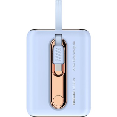 Recci Type-C Kablolu Powerbank RPB-P12C Pd 20W Askı Ipli Fiyatı