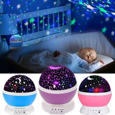ピンク星型ランプ 月スタンド Hediyesahibi Pembe Star Master Renkli Yıldızlı Gökyüzü Fiyatı