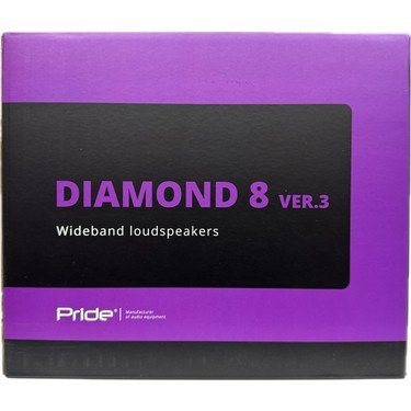 Pride Audio Diamond 8 V3 20 cm 600W 300RMS Hybrıt Spl Fiyatı